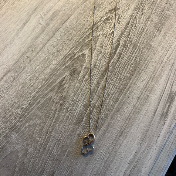 Kay Jewelers Two-Tone Infinity Necklace - Picture 2 of 4